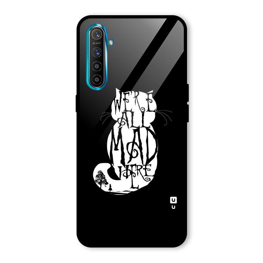 We All Mad Here Glass Back Case for Realme X2