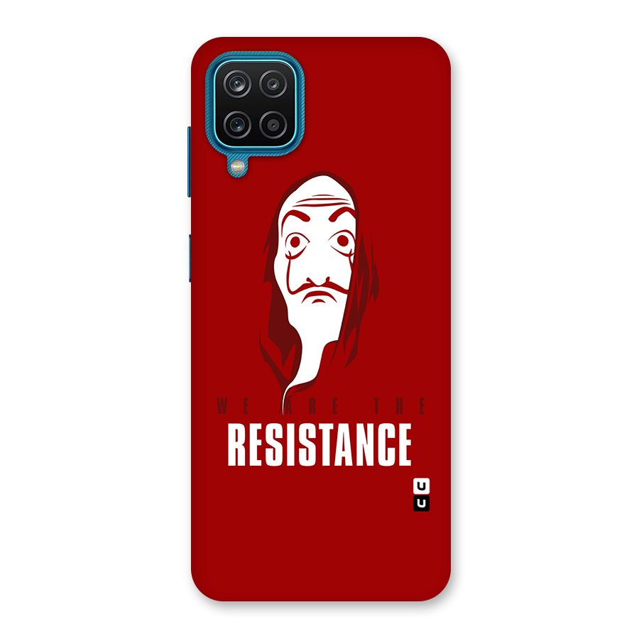 We Are Resistance Back Case for Galaxy F12