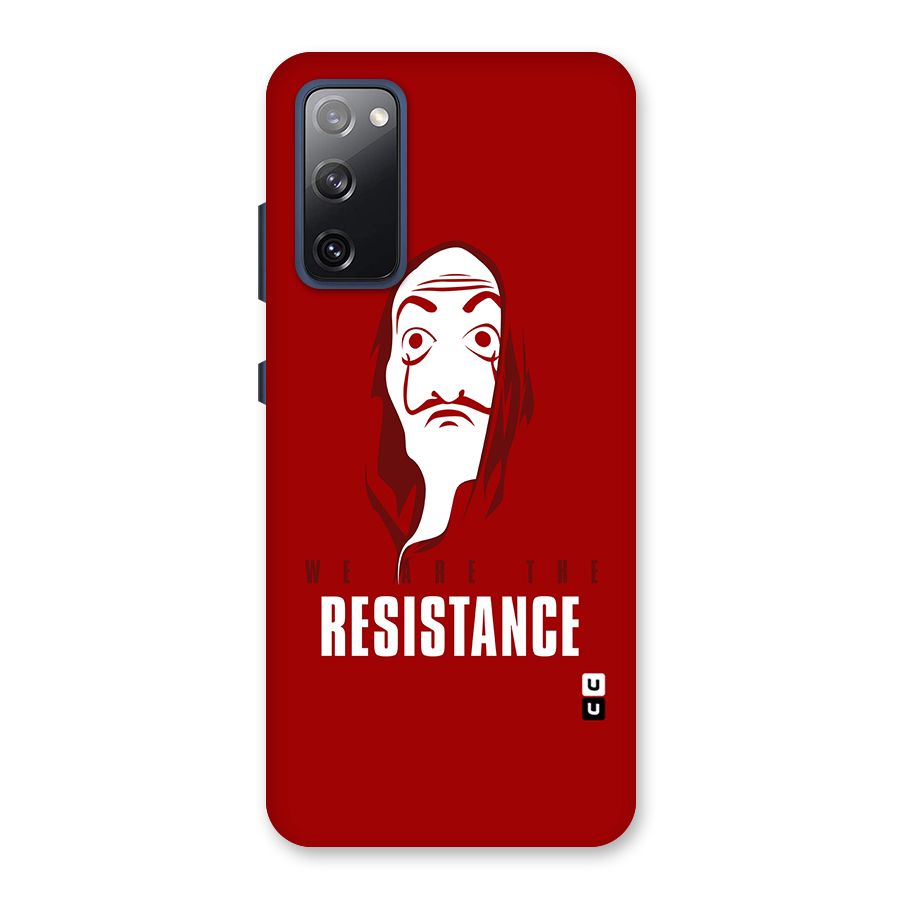 We Are Resistance Back Case for Galaxy S20 FE