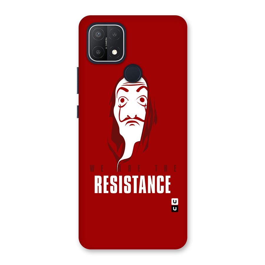 We Are Resistance Back Case for Oppo A15