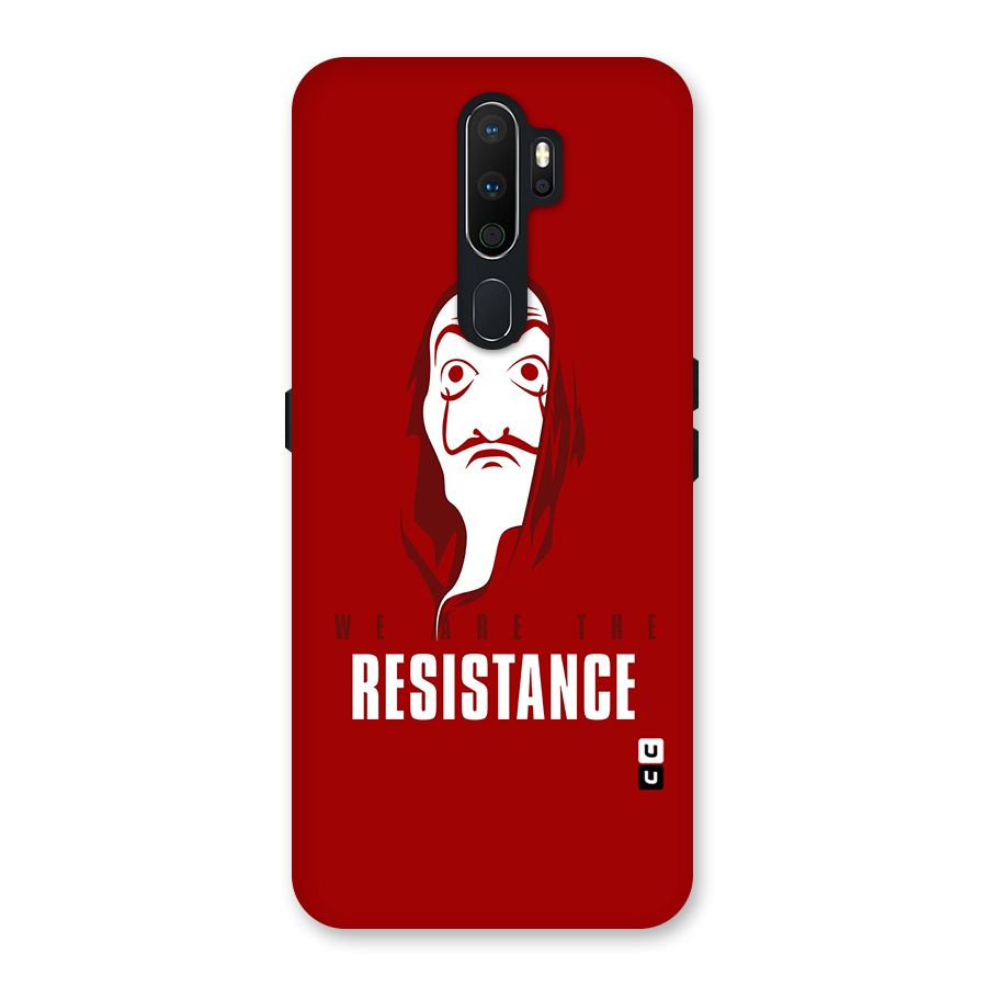 We Are Resistance Back Case for Oppo A5 (2020)