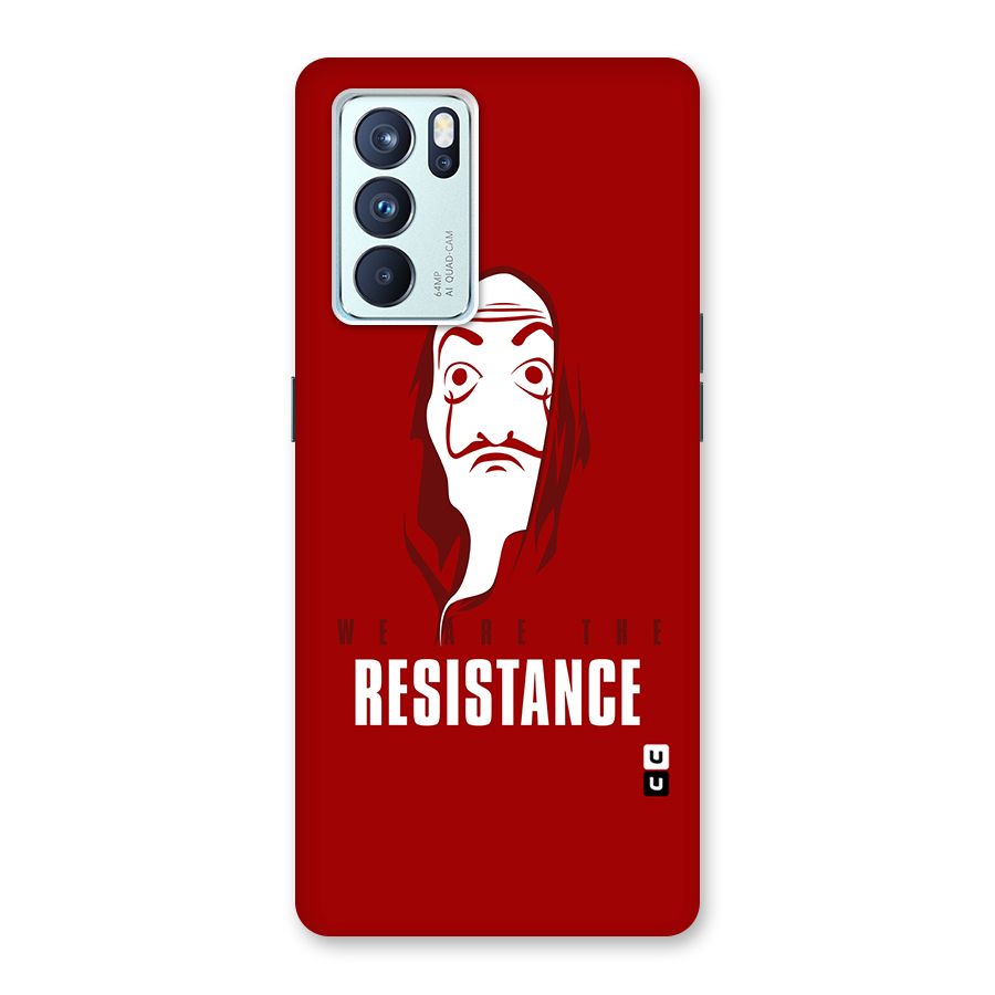 We Are Resistance Back Case for Oppo Reno6 Pro 5G