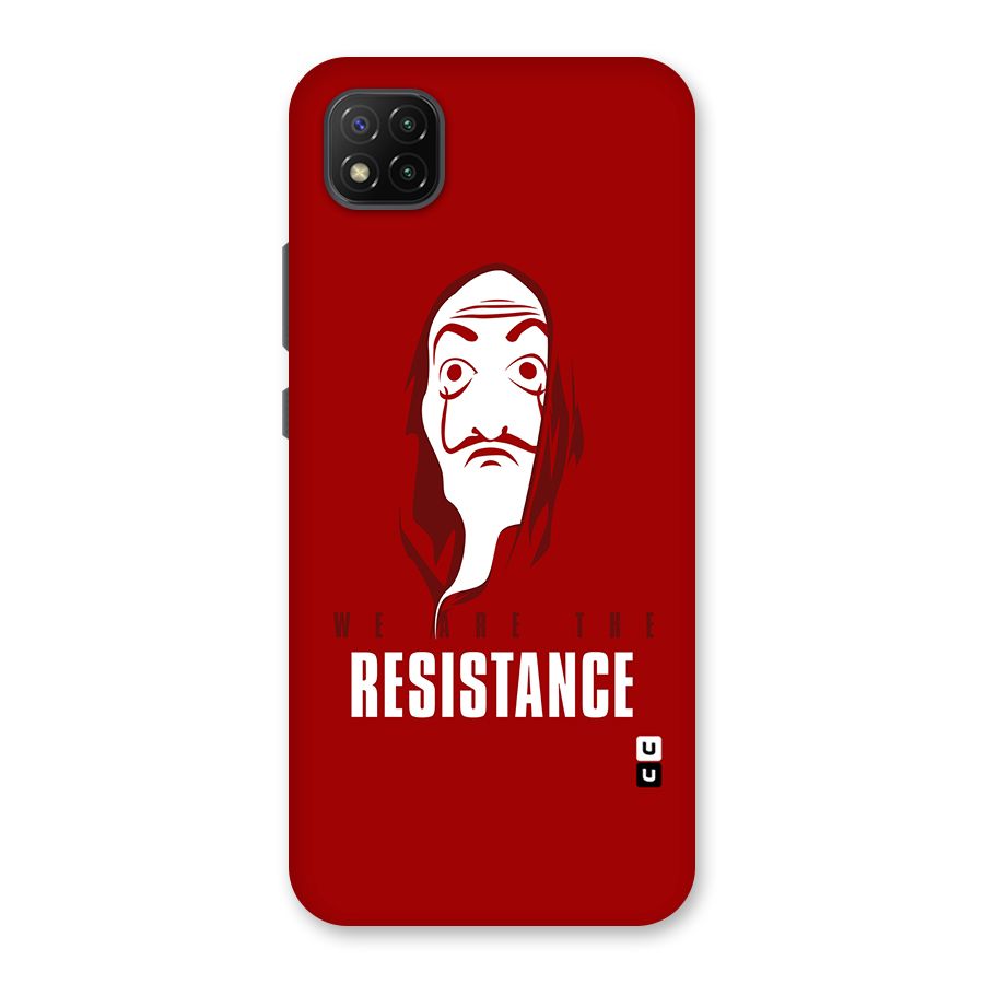 We Are Resistance Back Case for Poco C3