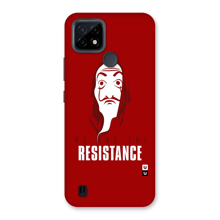 We Are Resistance Back Case for Realme C21