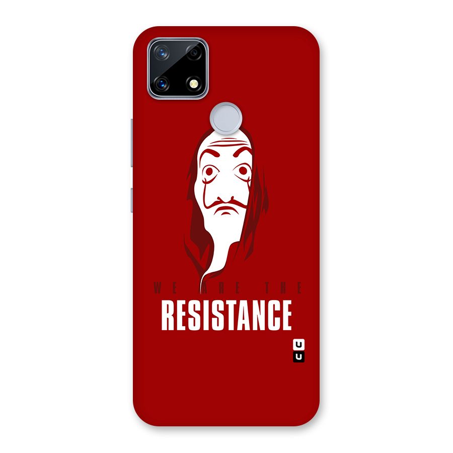 We Are Resistance Back Case for Realme Narzo 20