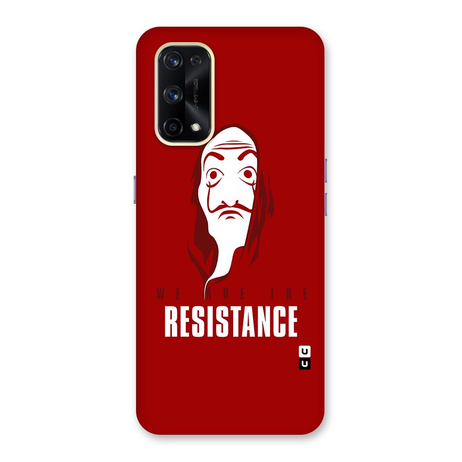 We Are Resistance Glass Back Case for Realme X7 Pro
