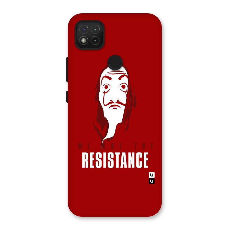 We Are Resistance Back Case for Redmi 9C