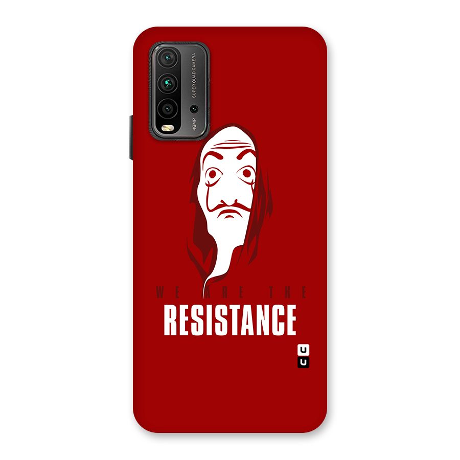 We Are Resistance Back Case for Redmi 9 Power