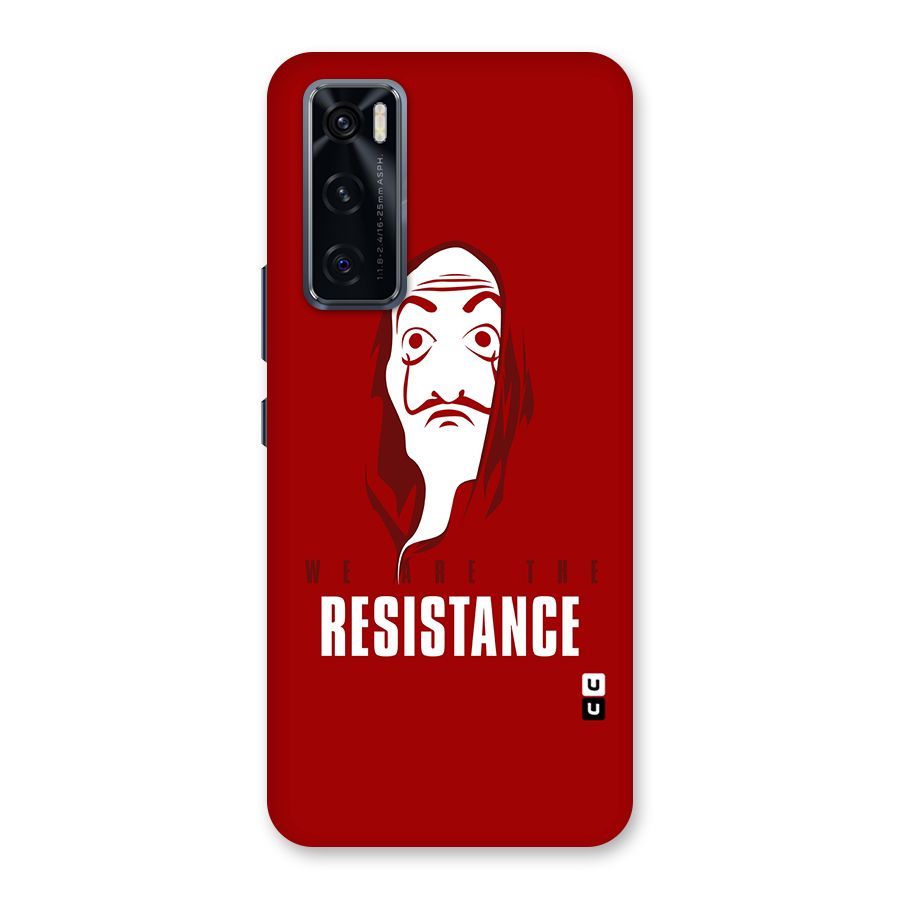 We Are Resistance Back Case for Vivo V20 SE