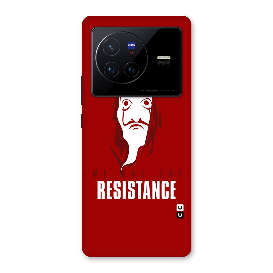 We Are Resistance Back Case for Vivo X80