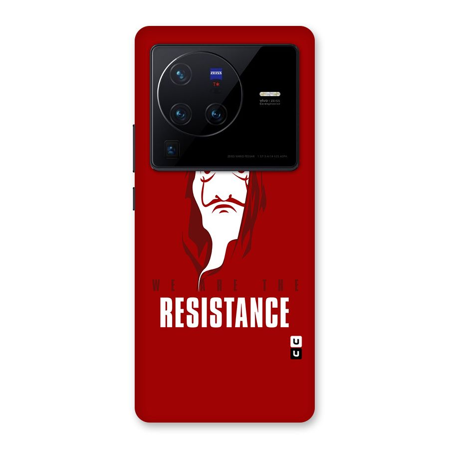 We Are Resistance Back Case for Vivo X80 Pro