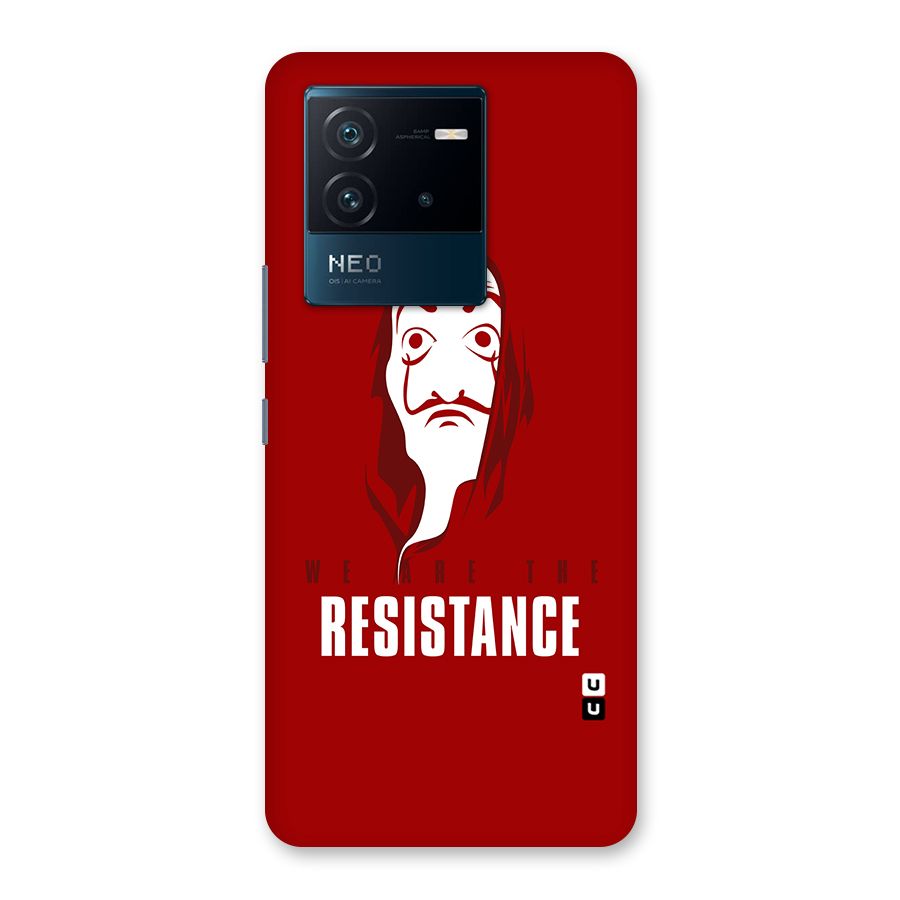 We Are Resistance Back Case for Vivo iQOO Neo 6 5G
