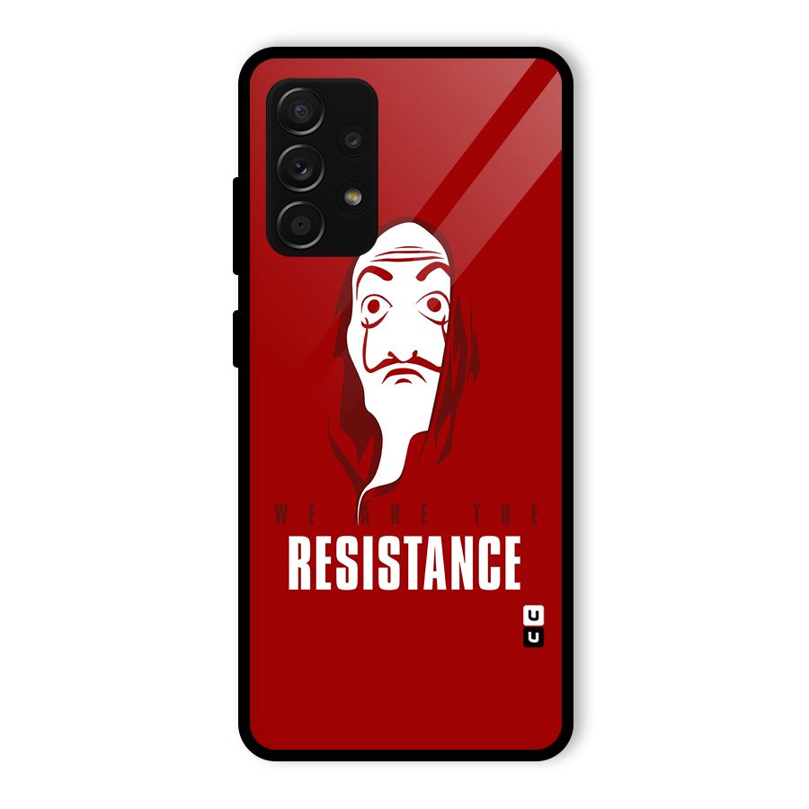 We Are Resistance Glass Back Case for Galaxy A53 5G