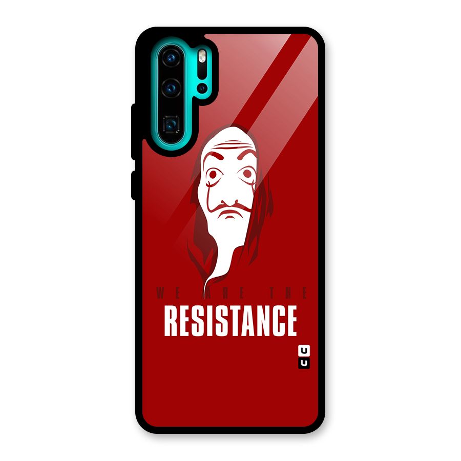 We Are Resistance Glass Back Case for Huawei P30 Pro