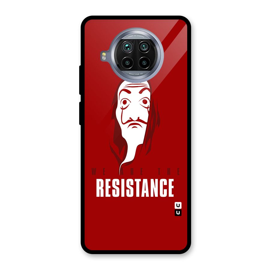 We Are Resistance Glass Back Case for Mi 10i