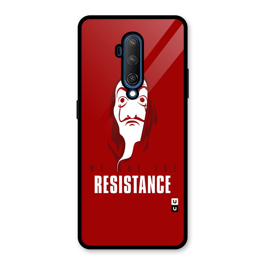 We Are Resistance Glass Back Case for OnePlus 7T Pro