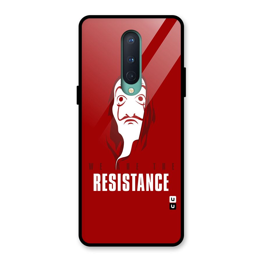 We Are Resistance Glass Back Case for OnePlus 8
