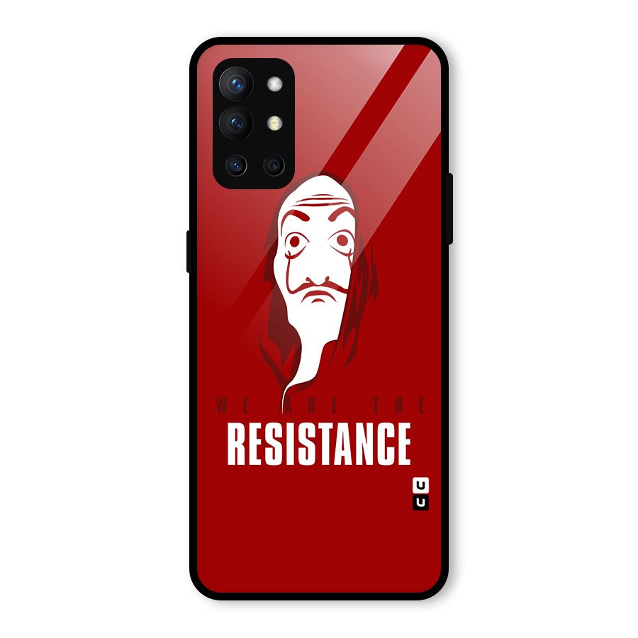 We Are Resistance Glass Back Case for OnePlus 9R