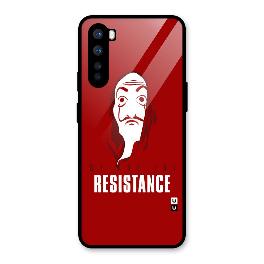 We Are Resistance Glass Back Case for OnePlus Nord