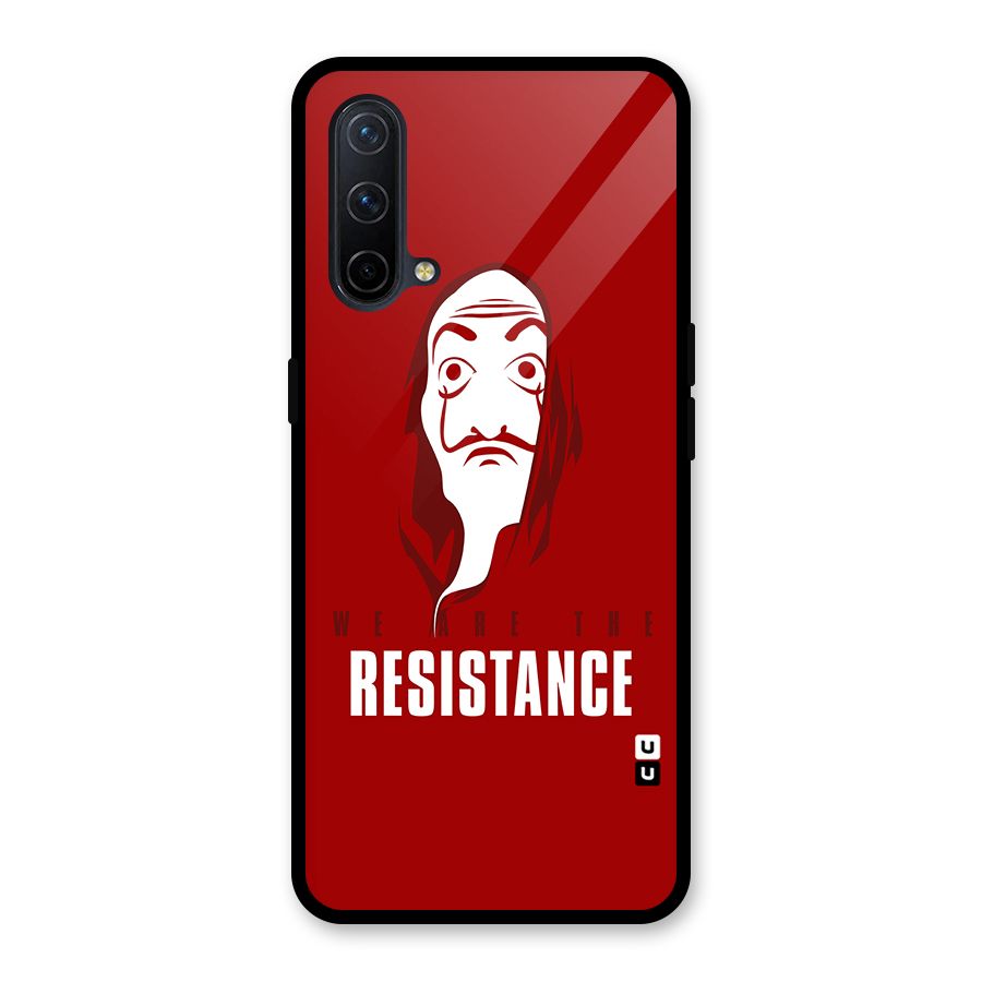 We Are Resistance Glass Back Case for OnePlus Nord CE 5G