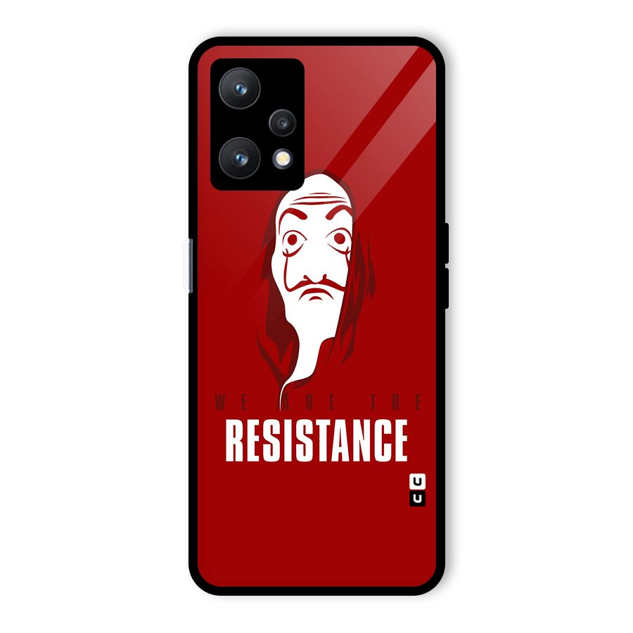 We Are Resistance Glass Back Case for Realme 9 Pro 5G