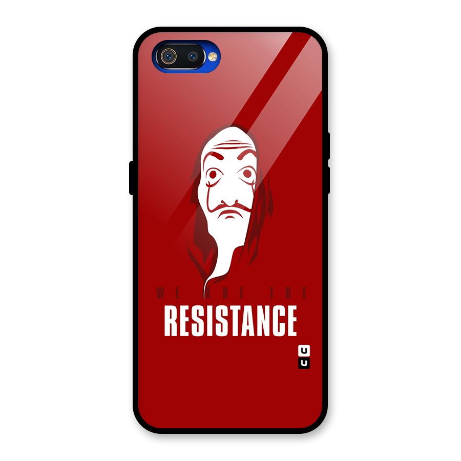 We Are Resistance Glass Back Case for Realme C2