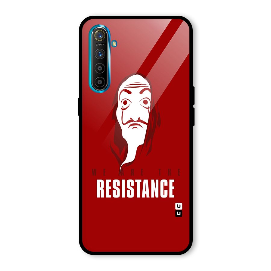 We Are Resistance Glass Back Case for Realme X2