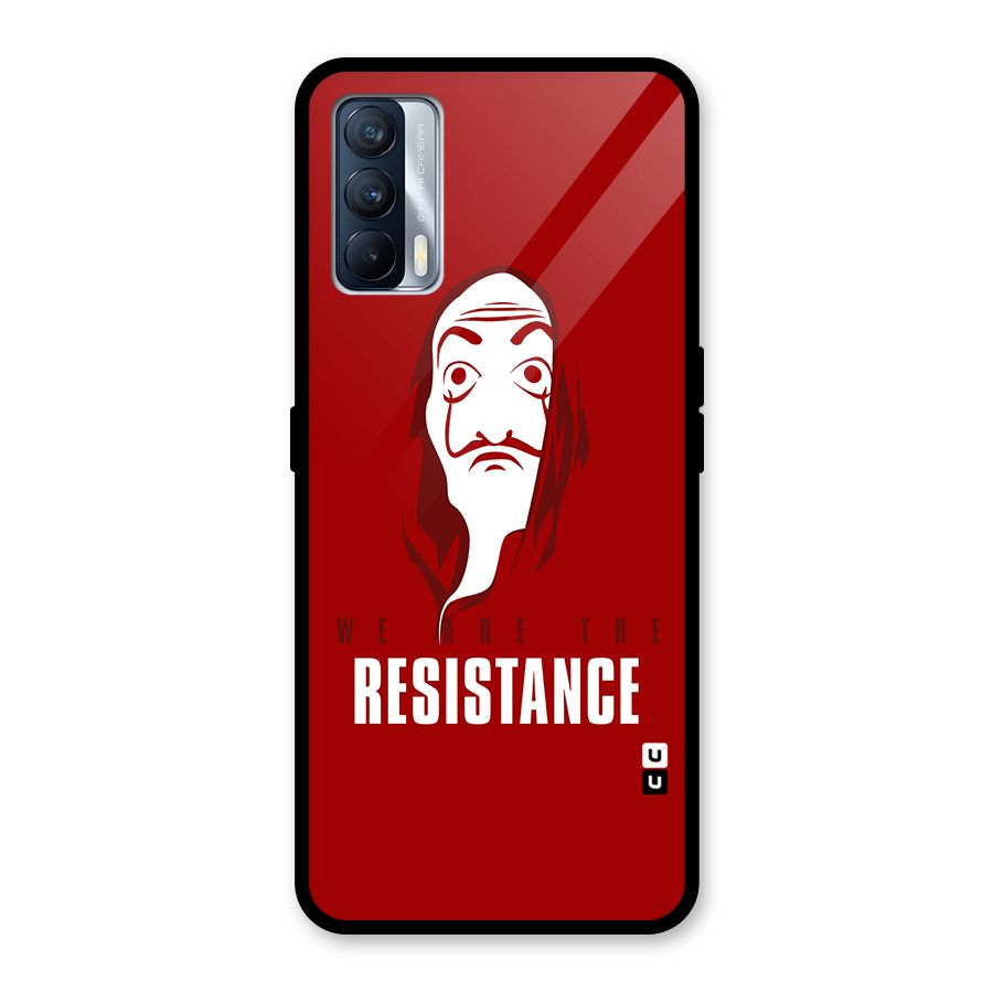 We Are Resistance Glass Back Case for Realme X7
