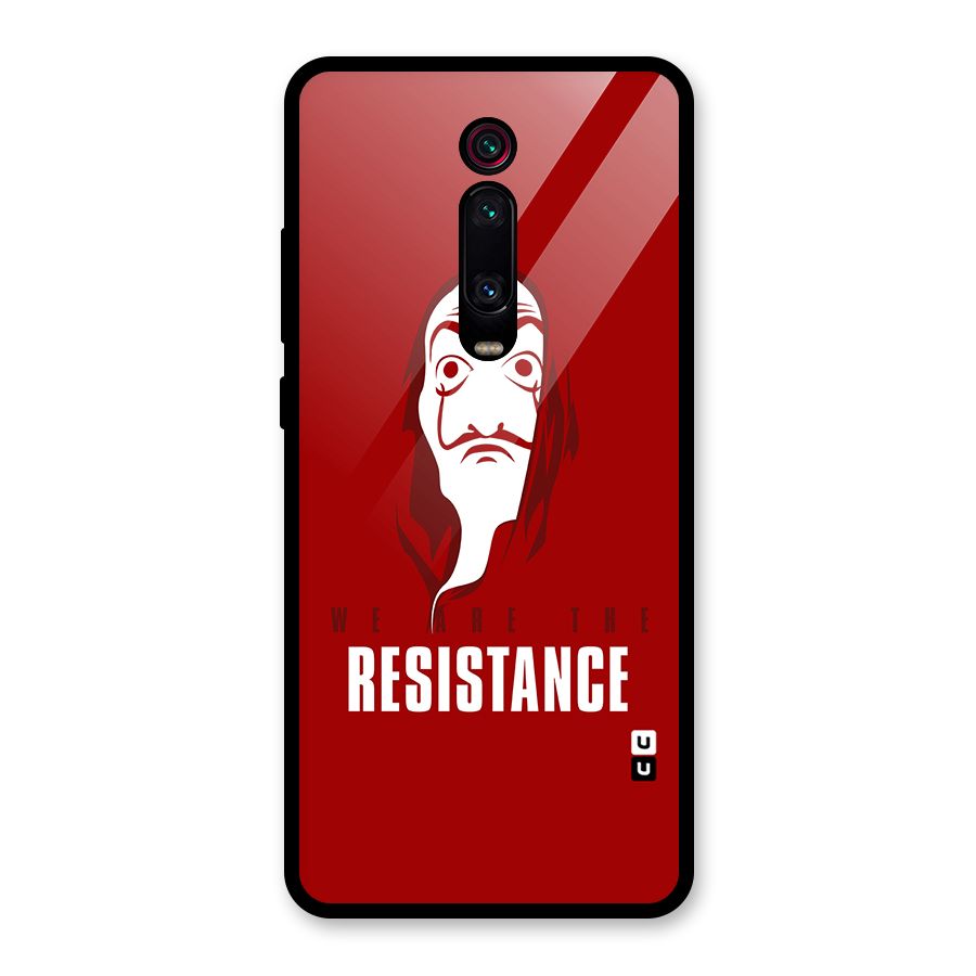 We Are Resistance Glass Back Case for Redmi K20 Pro