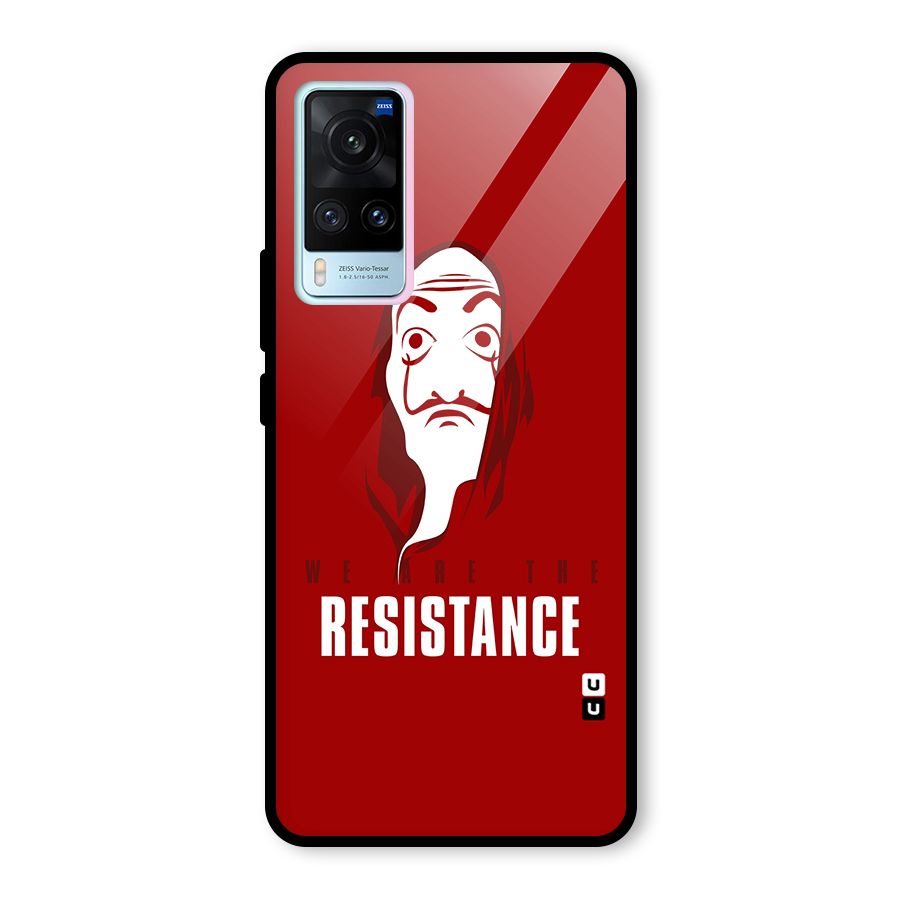 We Are Resistance Glass Back Case for Vivo X60