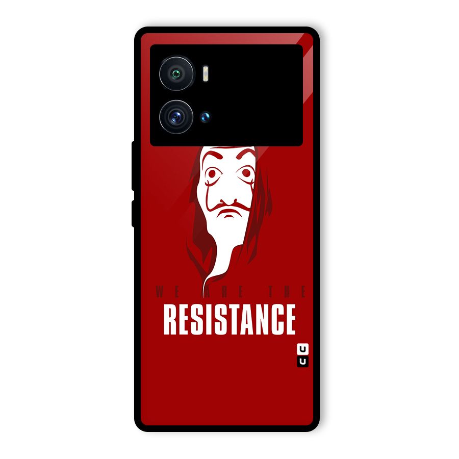 We Are Resistance Glass Back Case for Vivo iQOO 9 Pro