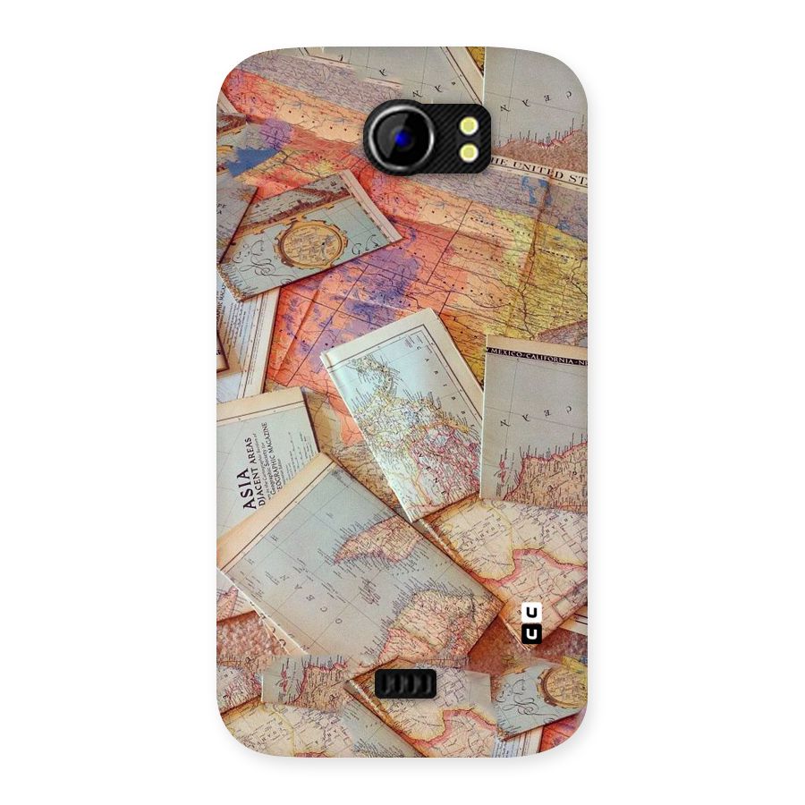 We Wander Back Case for Micromax Canvas 2 A110
