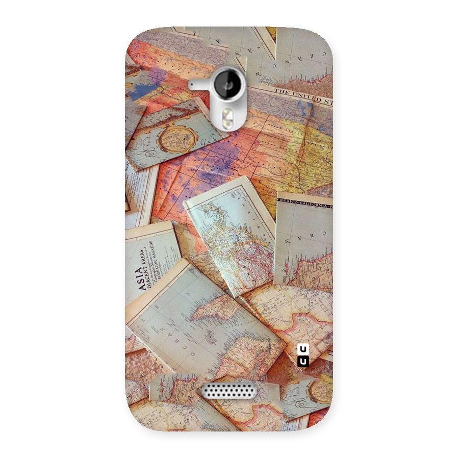 We Wander Back Case for Micromax Canvas HD A116