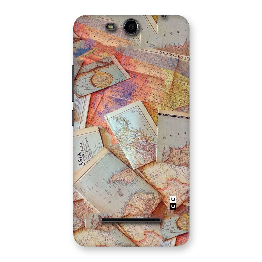 We Wander Back Case for Micromax Canvas Juice 3 Q392