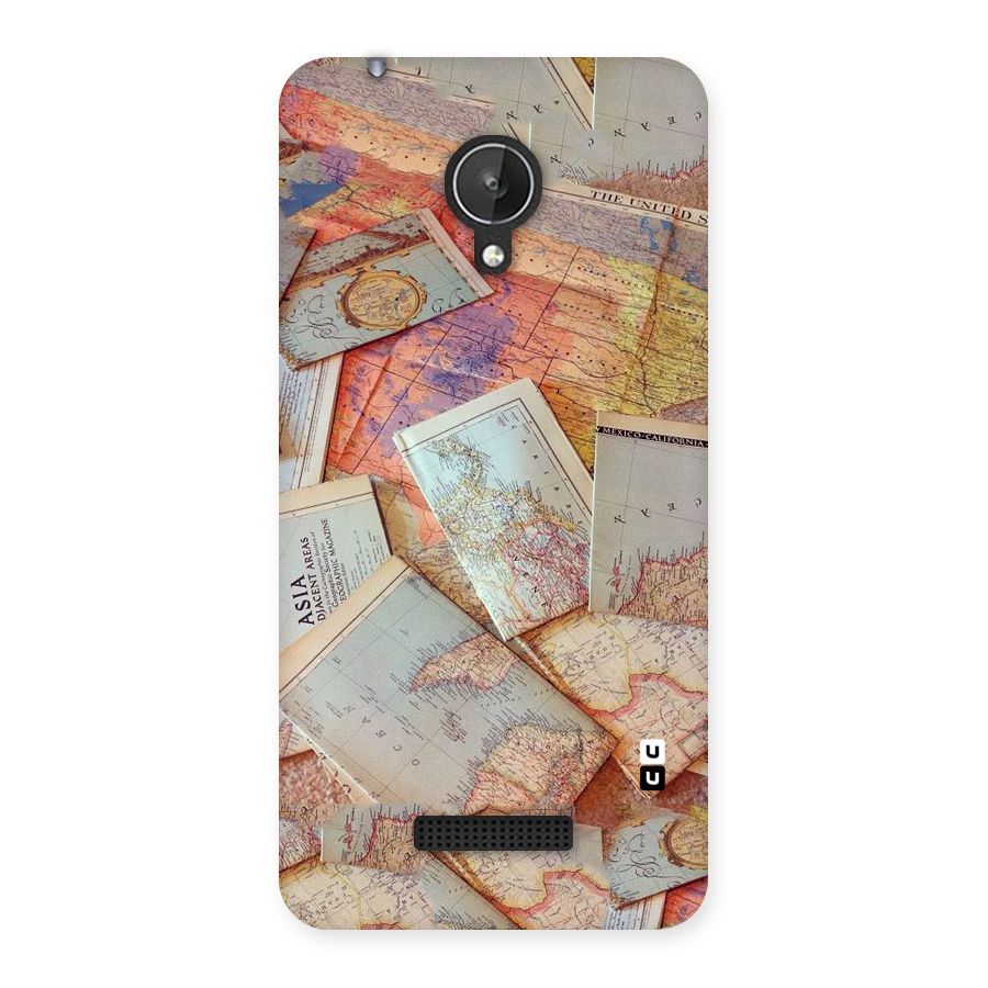 We Wander Back Case for Micromax Canvas Spark Q380