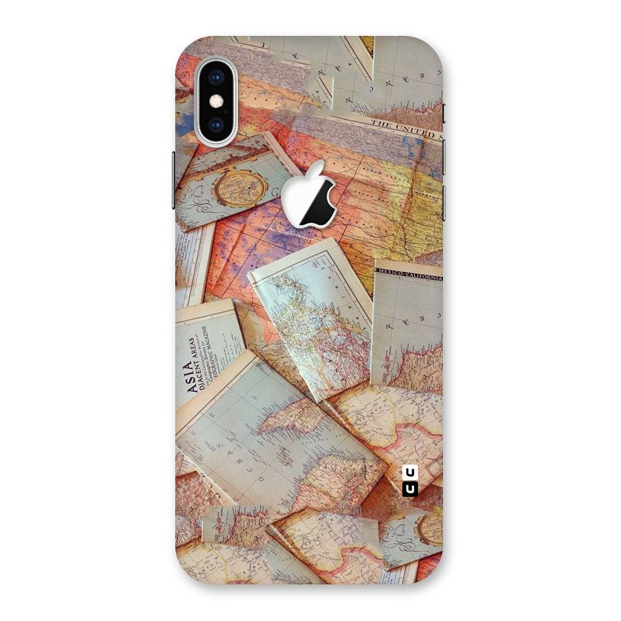 We Wander Back Case for iPhone XS Max Apple Cut
