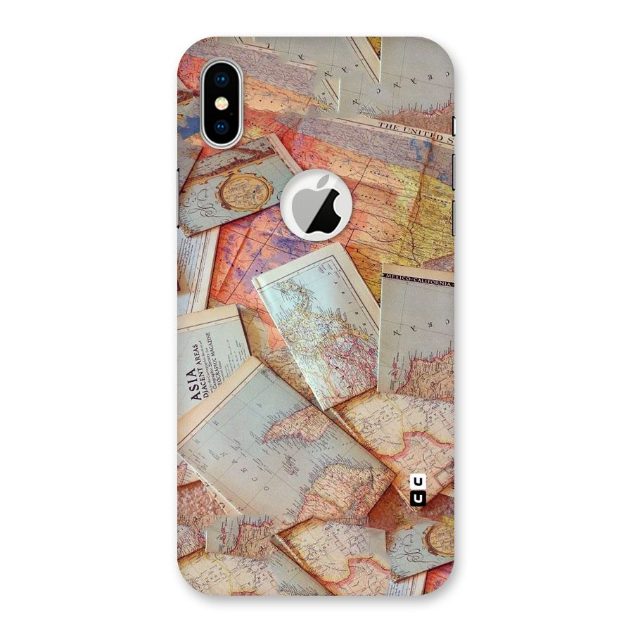 We Wander Back Case for iPhone X Logo Cut