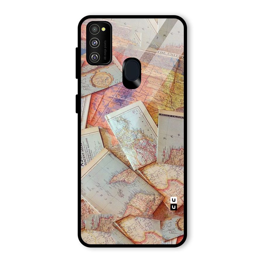 We Wander Glass Back Case for Galaxy M30s