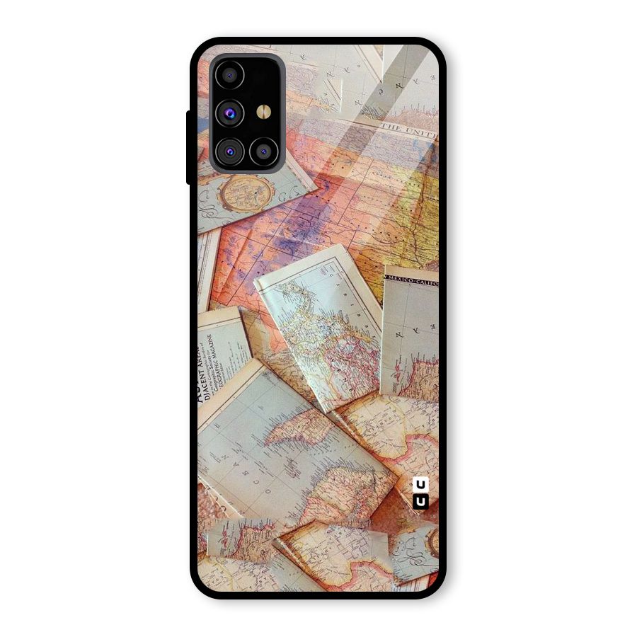 We Wander Glass Back Case for Galaxy M31s