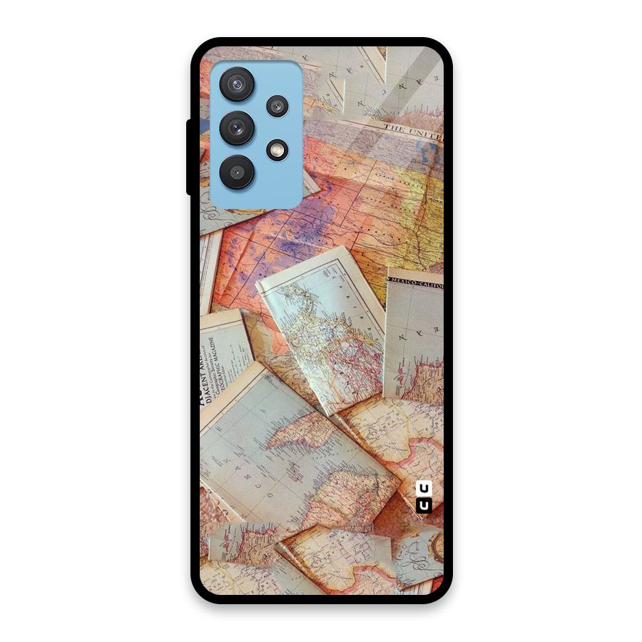 We Wander Glass Back Case for Galaxy M32 5G