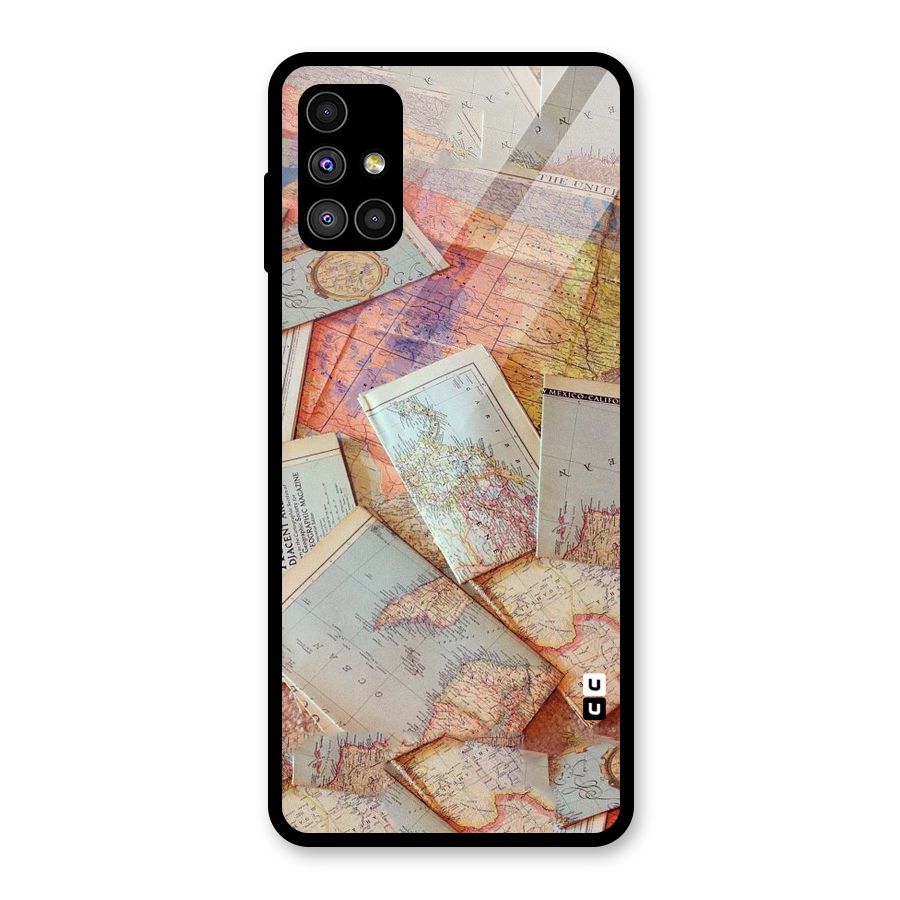 We Wander Glass Back Case for Galaxy M51