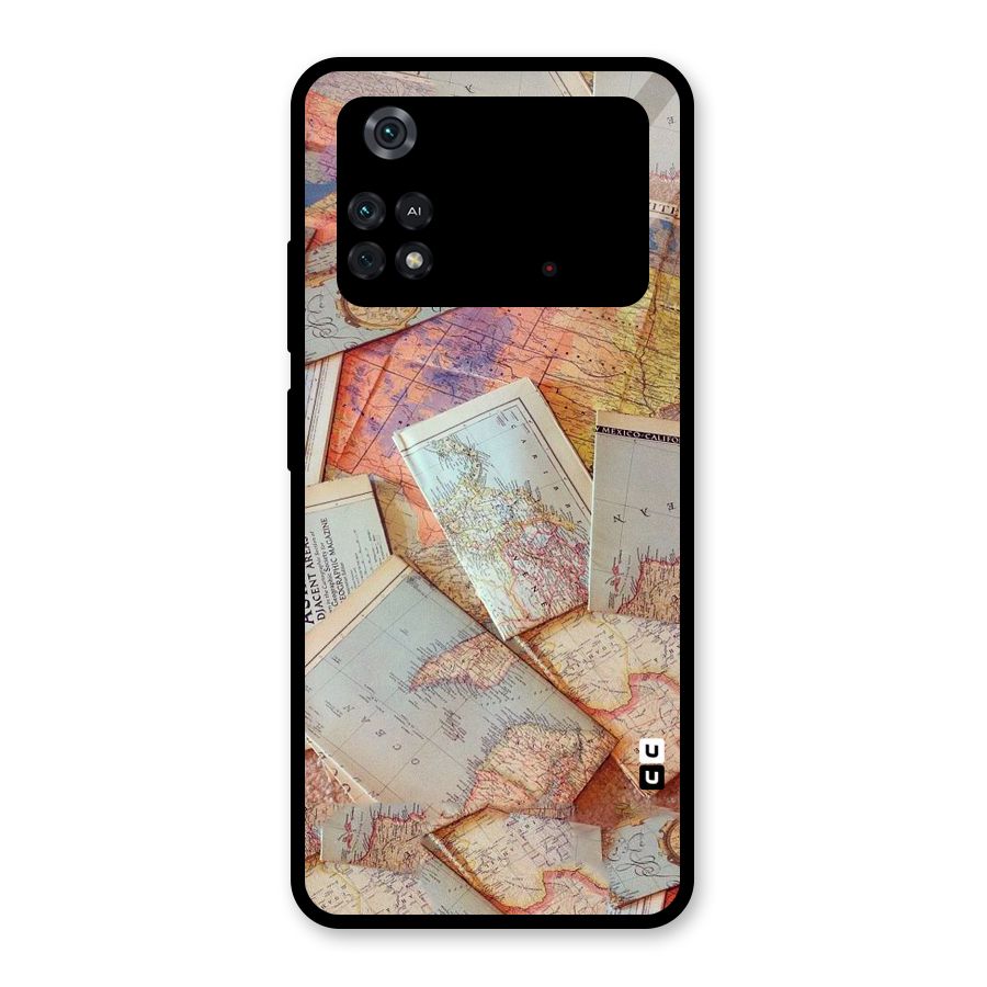 We Wander Glass Back Case for Poco M4 Pro 4G