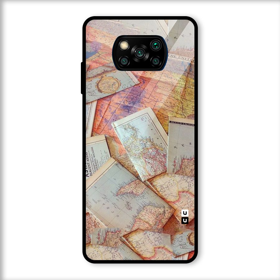 We Wander Glass Back Case for Poco X3