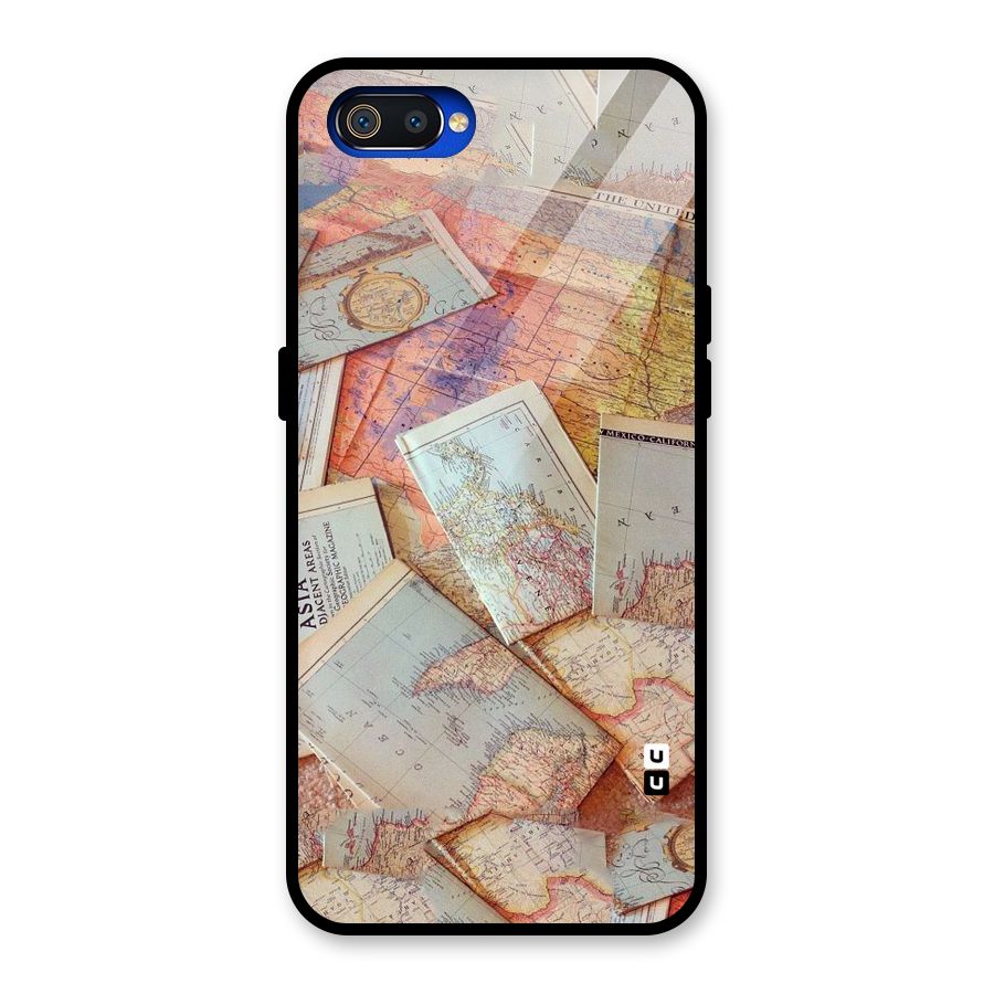 We Wander Glass Back Case for Realme C2