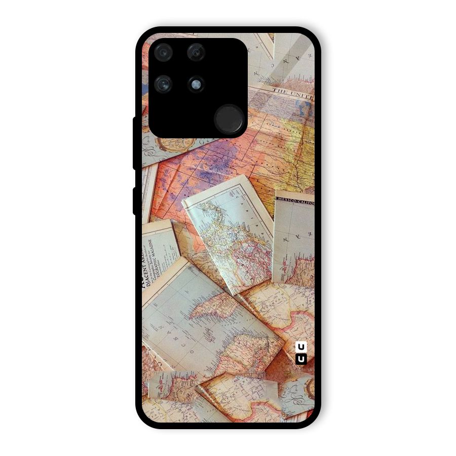 We Wander Glass Back Case for Realme Narzo 50A
