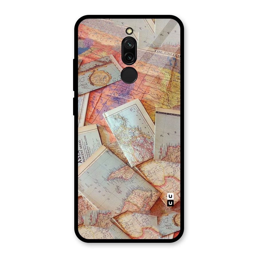 We Wander Glass Back Case for Redmi 8