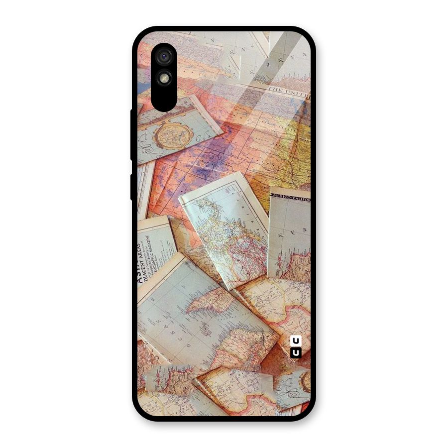 We Wander Glass Back Case for Redmi 9i