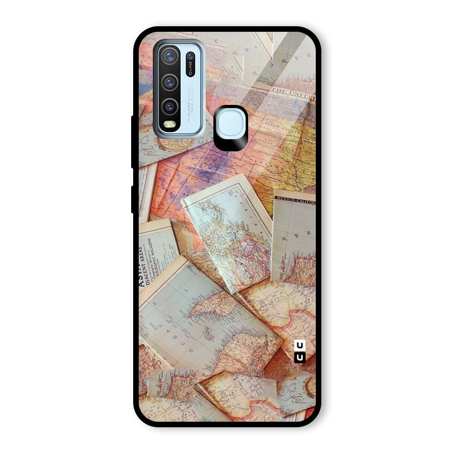 We Wander Glass Back Case for Vivo Y30