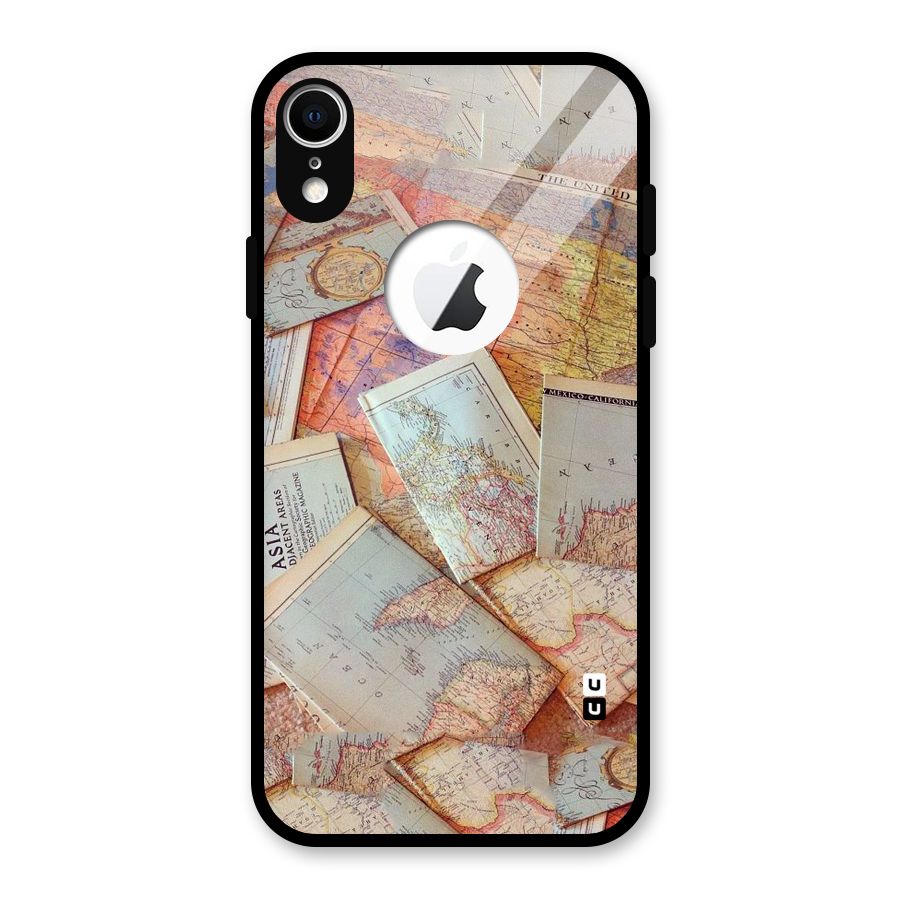 We Wander Glass Back Case for iPhone XR Logo Cut