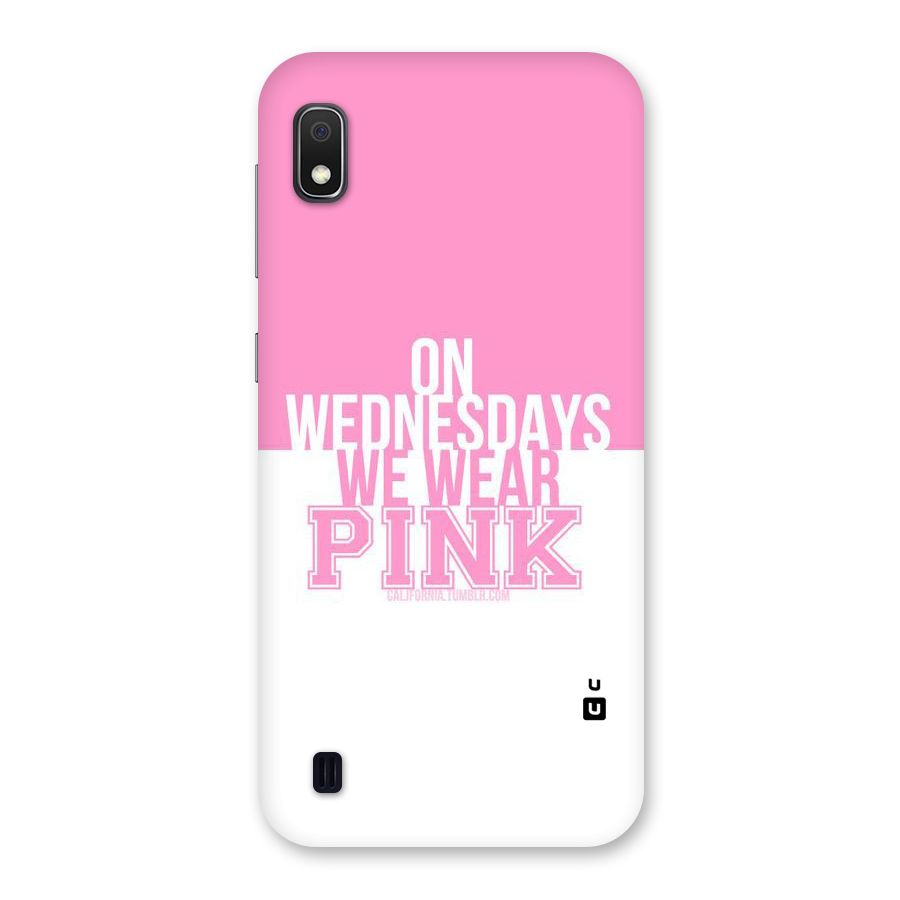 Wear Pink Back Case for Galaxy A10